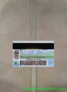 USA Colorado ID card under 21 photolook BACK